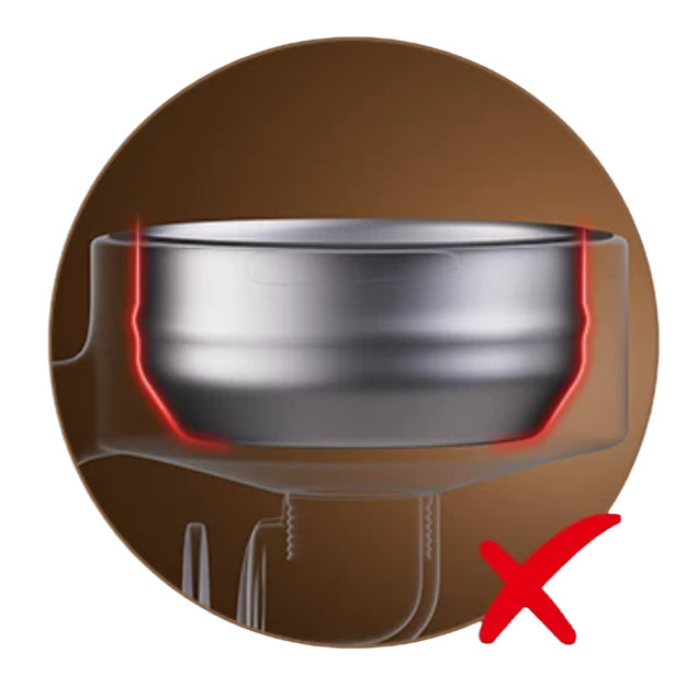 Canastilla que se angosta hacia el fondo: no compatible con el Timemore Autospin