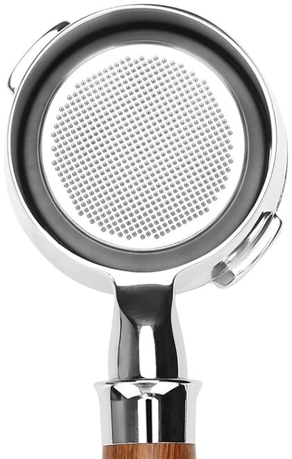 Portafiltro 58 mm · 2 orejas para Gaggia