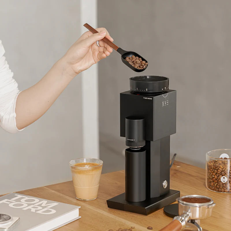TIMEMORE Bricks 01S – Molinillo Eléctrico Ideal para Espresso y Filtrado