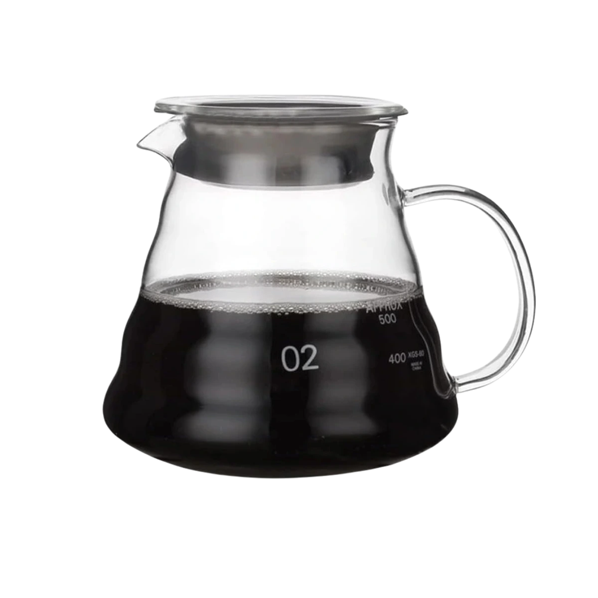 Jarra de Café Compatible con V60 - 600 ml