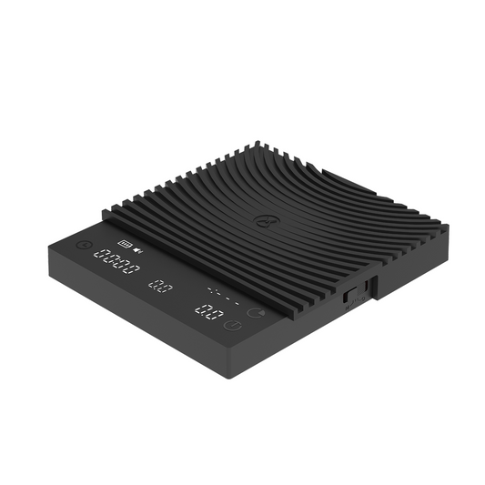 Timemore Black Mirror Basic 3 — báscula de café con timer integrado, vista frontal