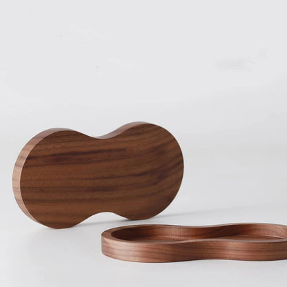 Base para Accesorios - Fabricada en Madera de Nogal