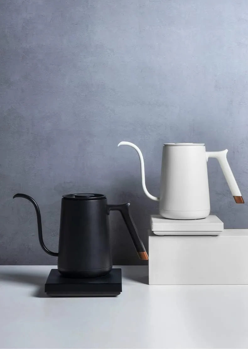 Tetera Eléctrica Timemore Fish Smart 600ml – Cuello de Ganso con Control de Temperatura