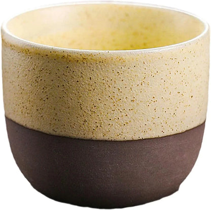 Tazas Minimalistas Japonesas de Cerámica