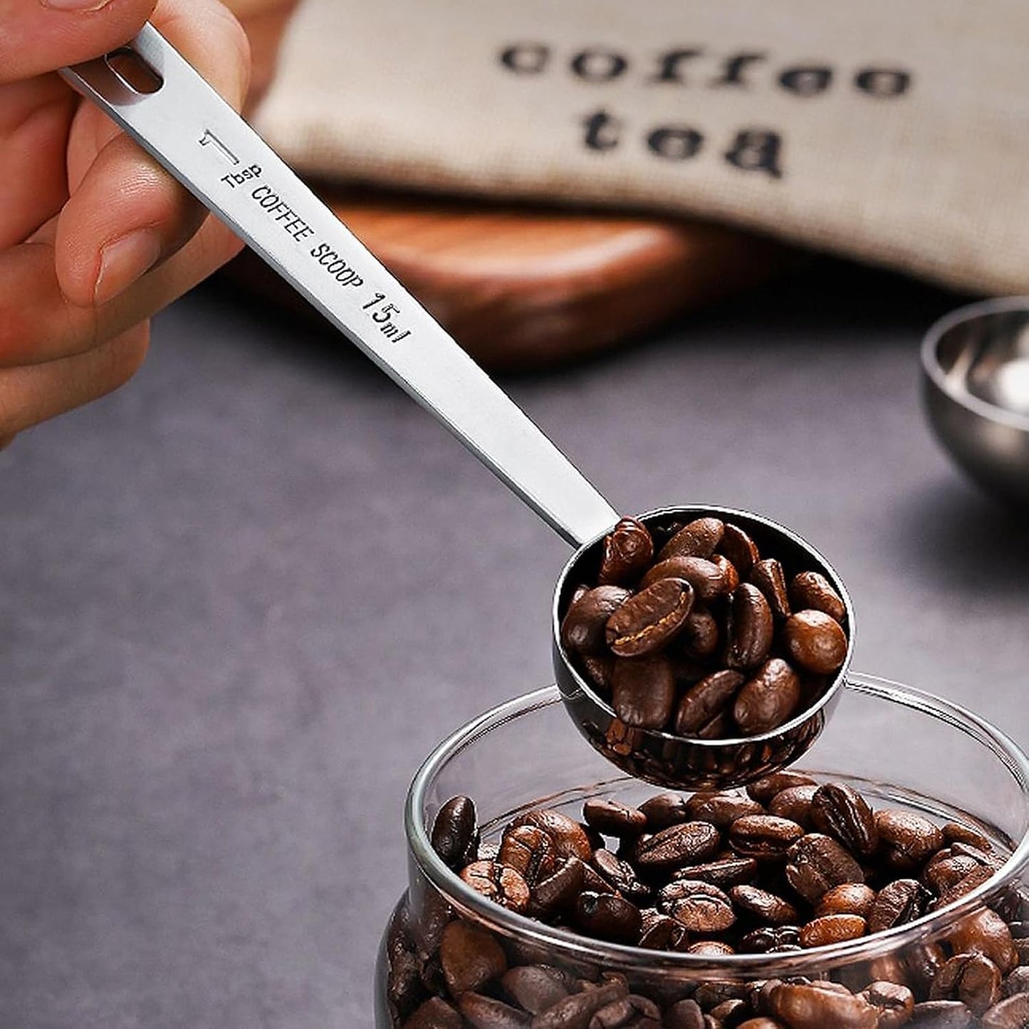 Cuchara Dosificadora de Café - Acero Inoxidable 30ml
