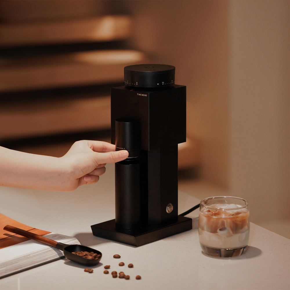 TIMEMORE Bricks 01S – Molinillo Eléctrico Ideal para Espresso y Filtrado