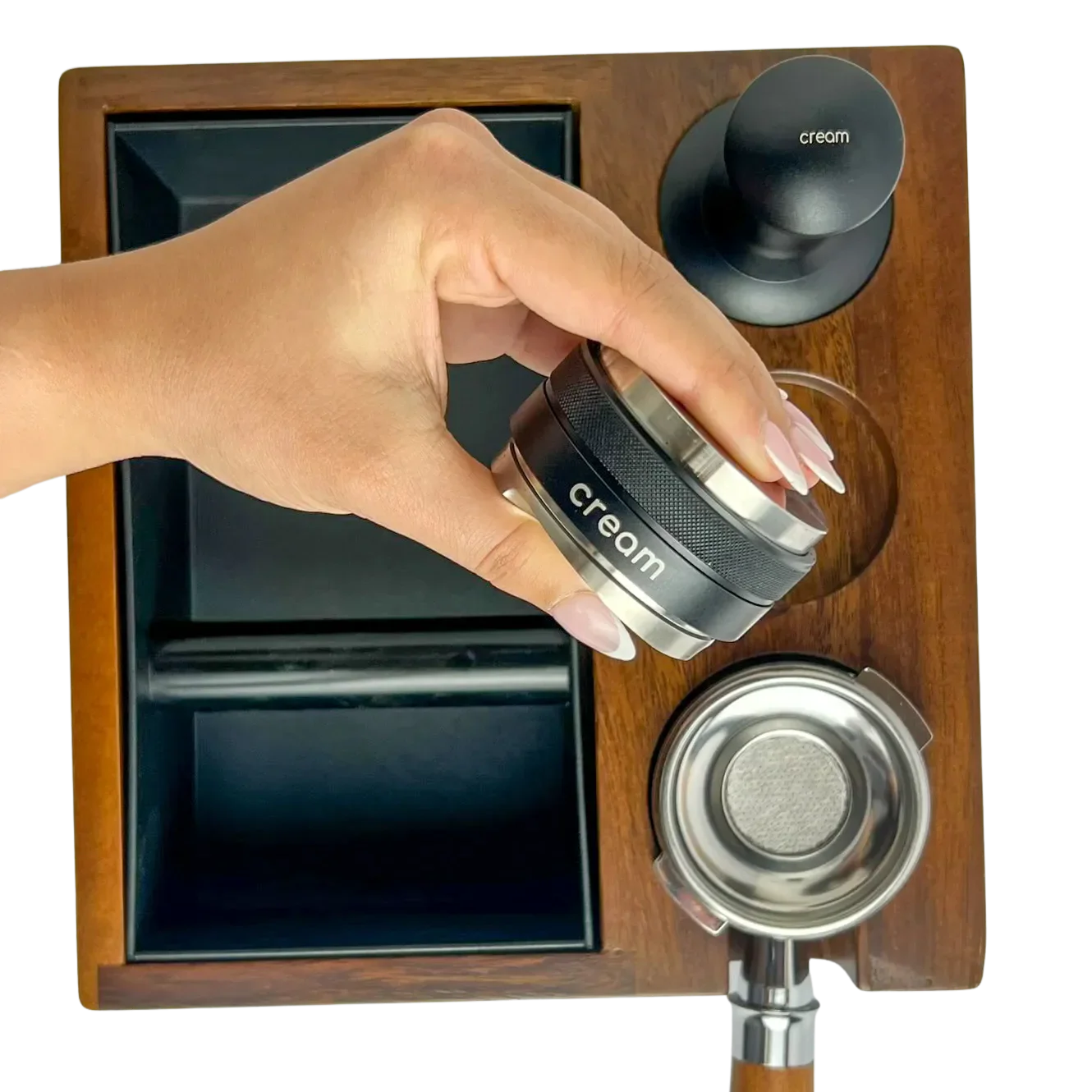 Distribuidor de Café Wedge Tool · cream®