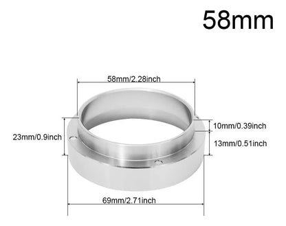 Anillo Dosificador Distribuidor Embudo de Café Espresso