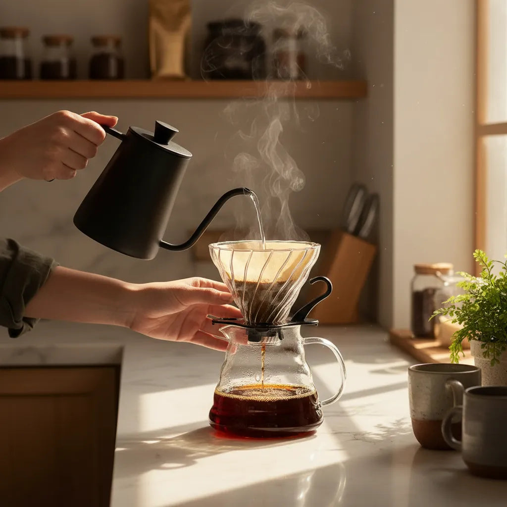 Cafetera Dripper Manual V60 Cafe Barista Filtrado