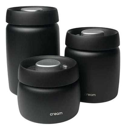 Contenedor Hermético Al Vacío para Granos de Café Cream®