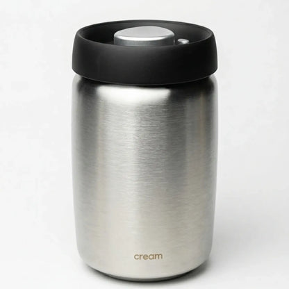 Contenedor Hermético Al Vacío para Granos de Café Cream®