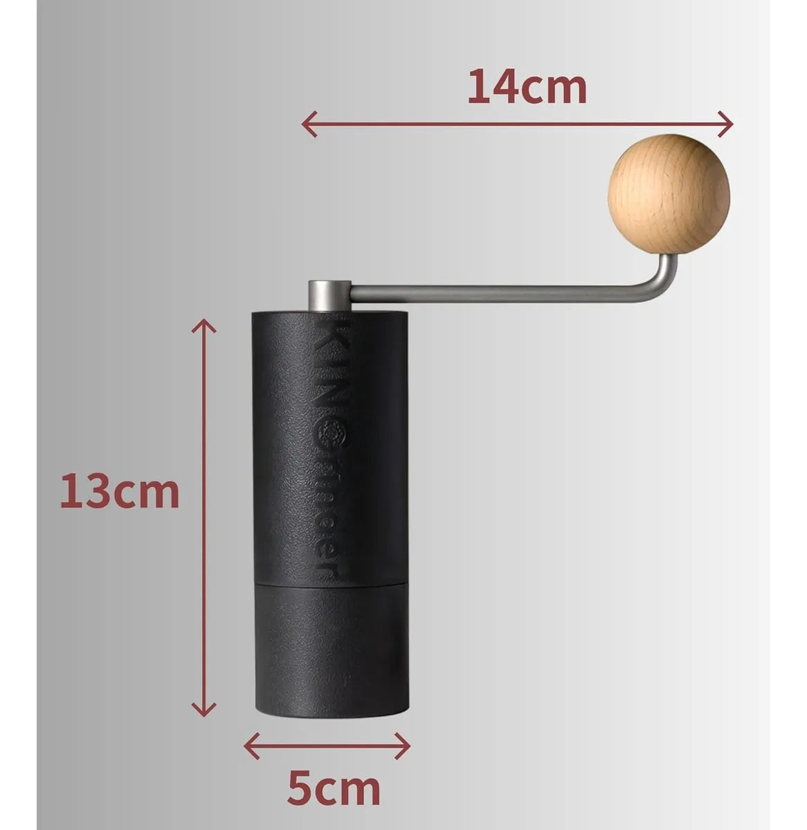 Kingrinder P2 - Molinillo Manual Ideal para Café filtrado
