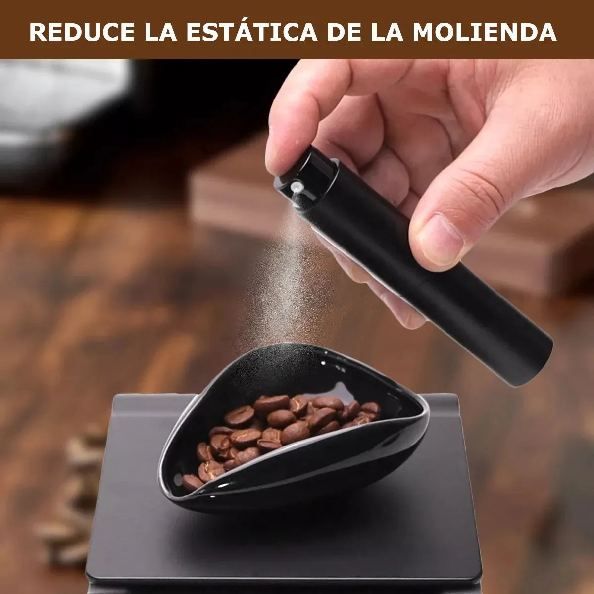 RDT - Atomizador y Dosificador para Granos de Café - Kit Antiestática