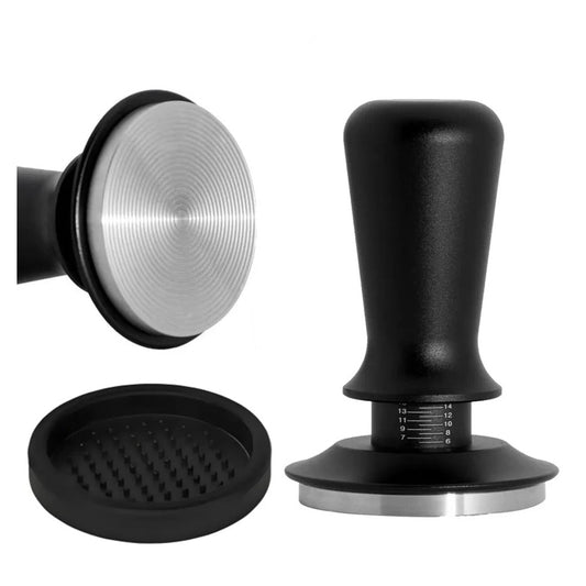 Tamper Espresso  – Base Ondulada de Altura Ajustable · cream®