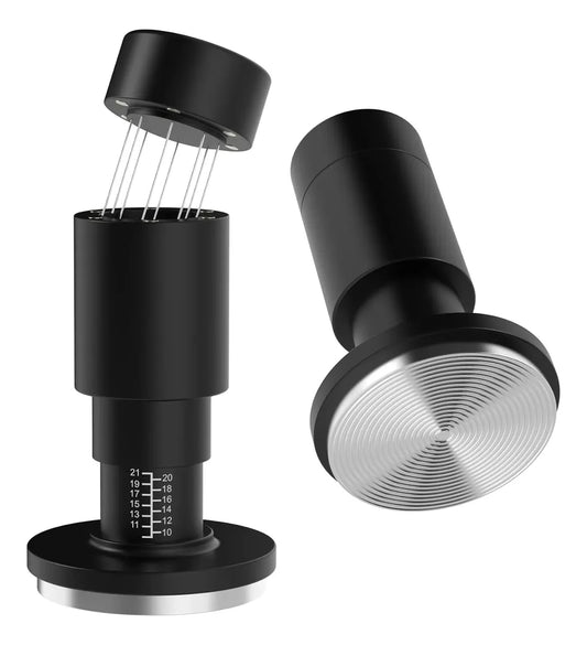 Tamper + Wdt 2 En 1 Distribuidor de Café - 58mm