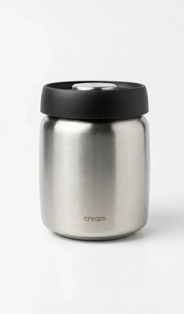 Contenedor Hermético Al Vacío para Granos de Café Cream®