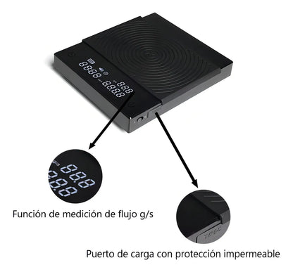 Timemore Black Mirror Basic 2.0 - Báscula de Precisión para Café