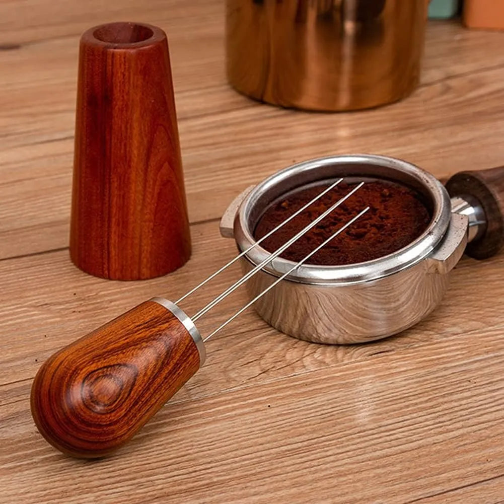 WDT Distribuidor de Café - Fabricado en Madera de Nogal