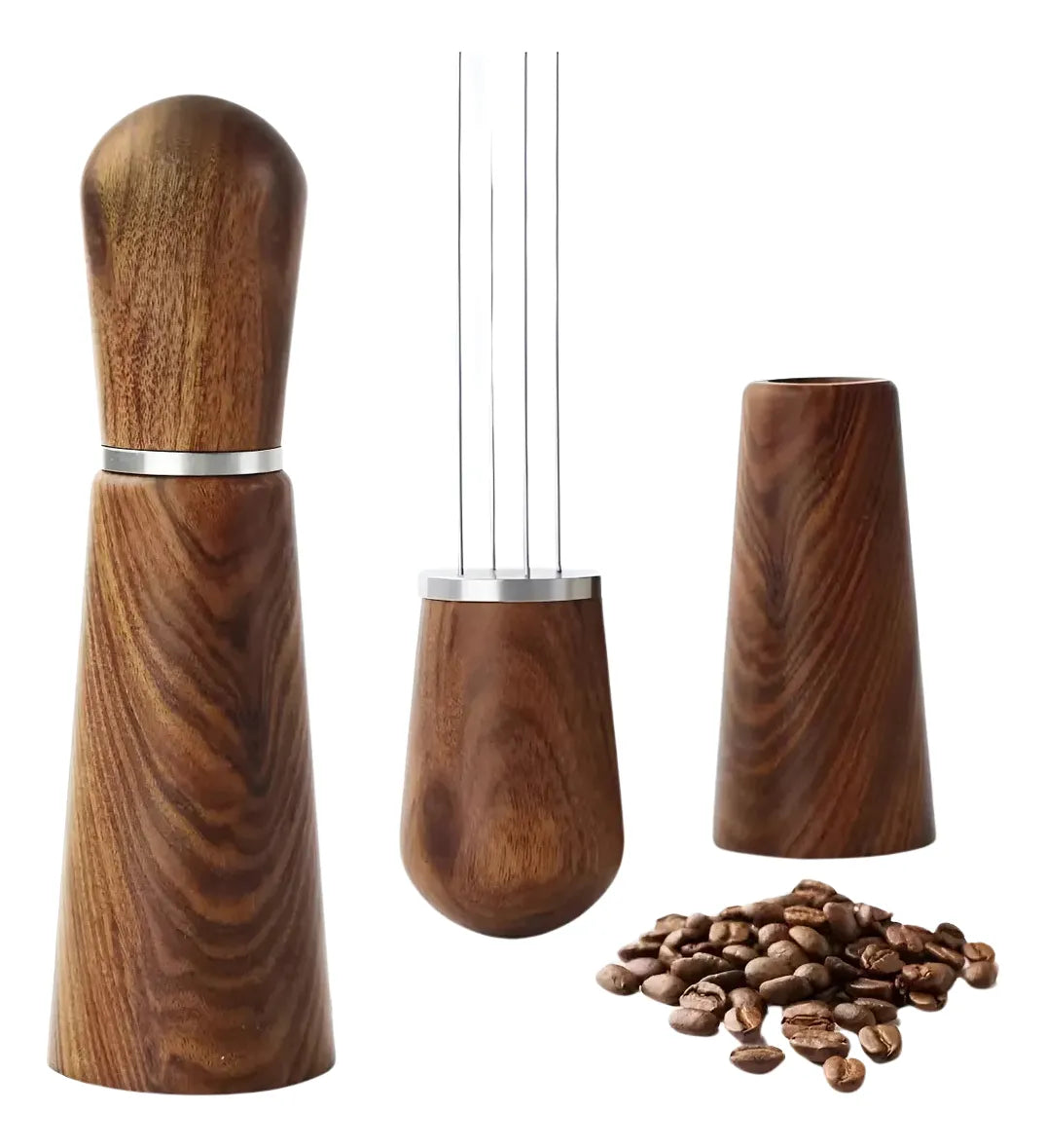 WDT Distribuidor de Café - Fabricado en Madera de Nogal