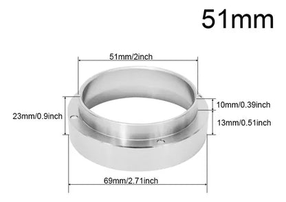 Anillo Dosificador Distribuidor Embudo de Café Espresso