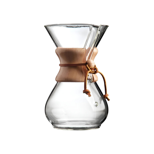 Cafetera Tipo Chemex Por Goteo Café Filtrado - 6 Tazas 880ml