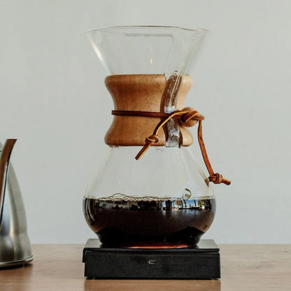 Cafetera Tipo Chemex Por Goteo Café Filtrado - 6 Tazas 880ml