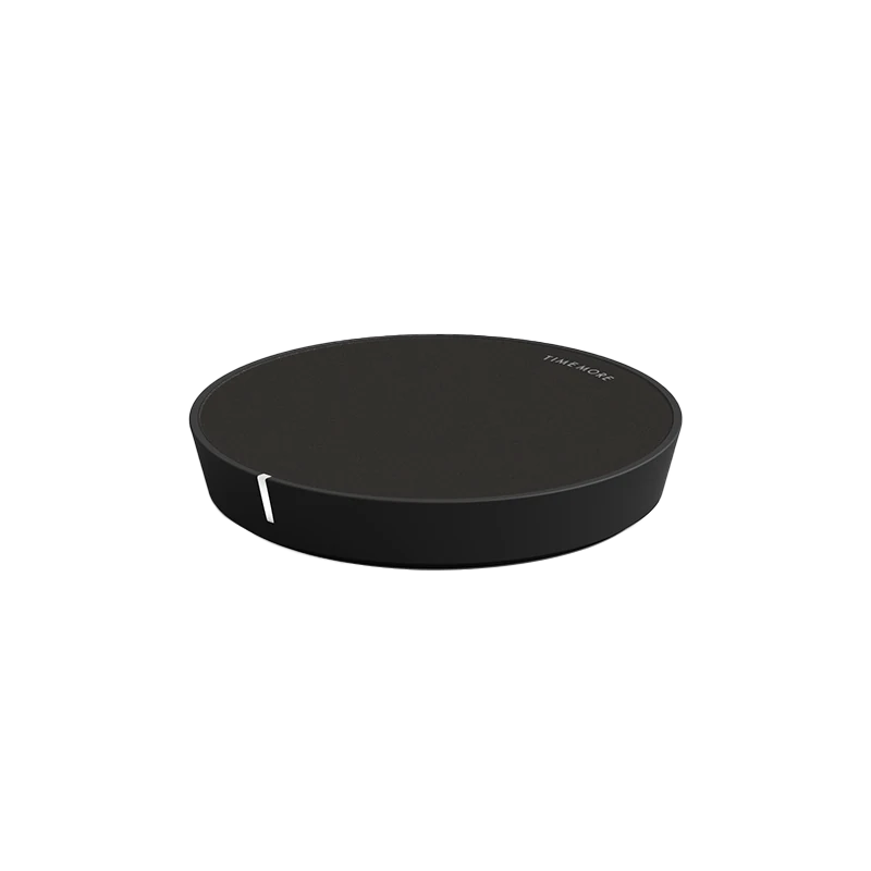 Balanza Timemore Black Mirror Dot negra, vista en perspectiva